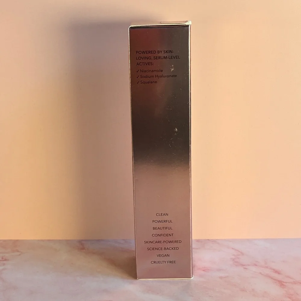 Nakery Beauty Skip the Line Plumping Velvet Serum-Infused Foundation Medium New